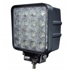L0081 Lampa robocza LED kwadratowa 12/24 48W, 2880Lm LAM024